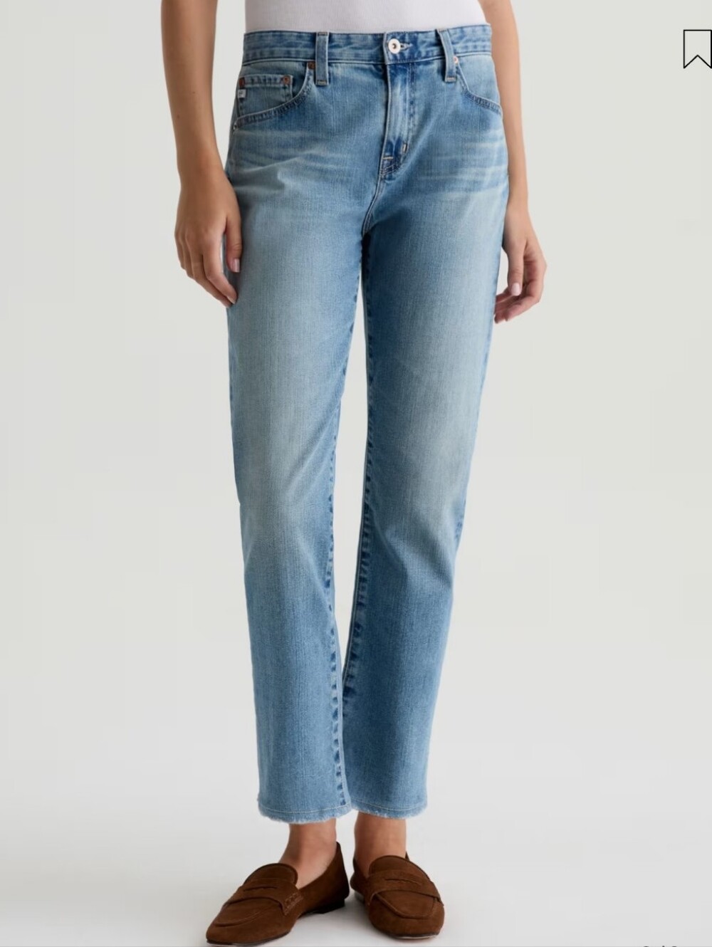 AG EX-BOYFRIEND SLOUCHY SLIM  ANKLE JEANS SZ 32 Wmns